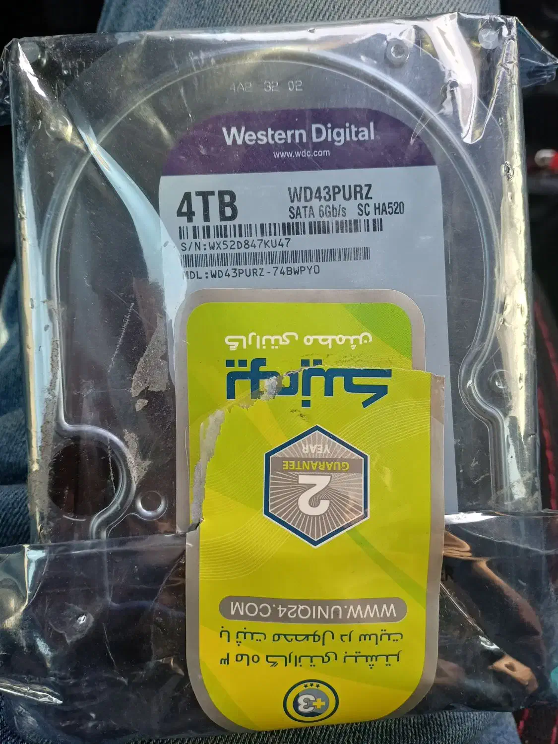 هارد ۴ ترابایت بنفش|قطعات و لوازم جانبی رایانه|همدان, |دیوار