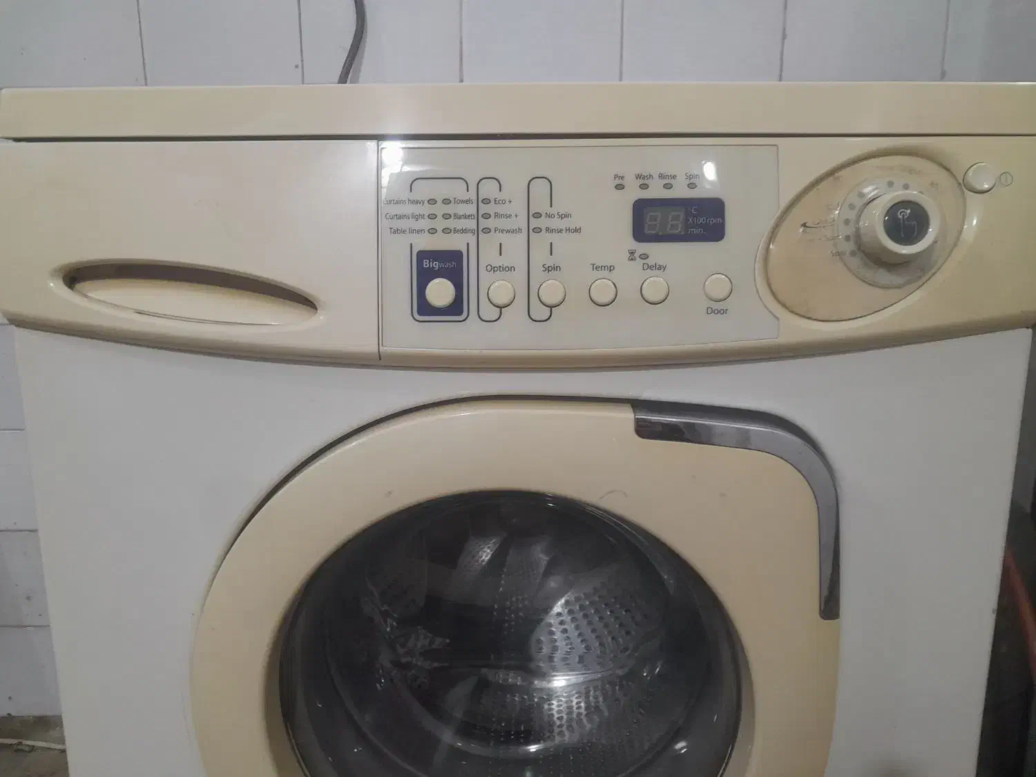 فروش لباسشویی ۷ کیلویی سامسونگ بدون لرزش|ماشین لباسشویی و خشککن لباس|لاهیجان, کاروانسرابر|دیوار