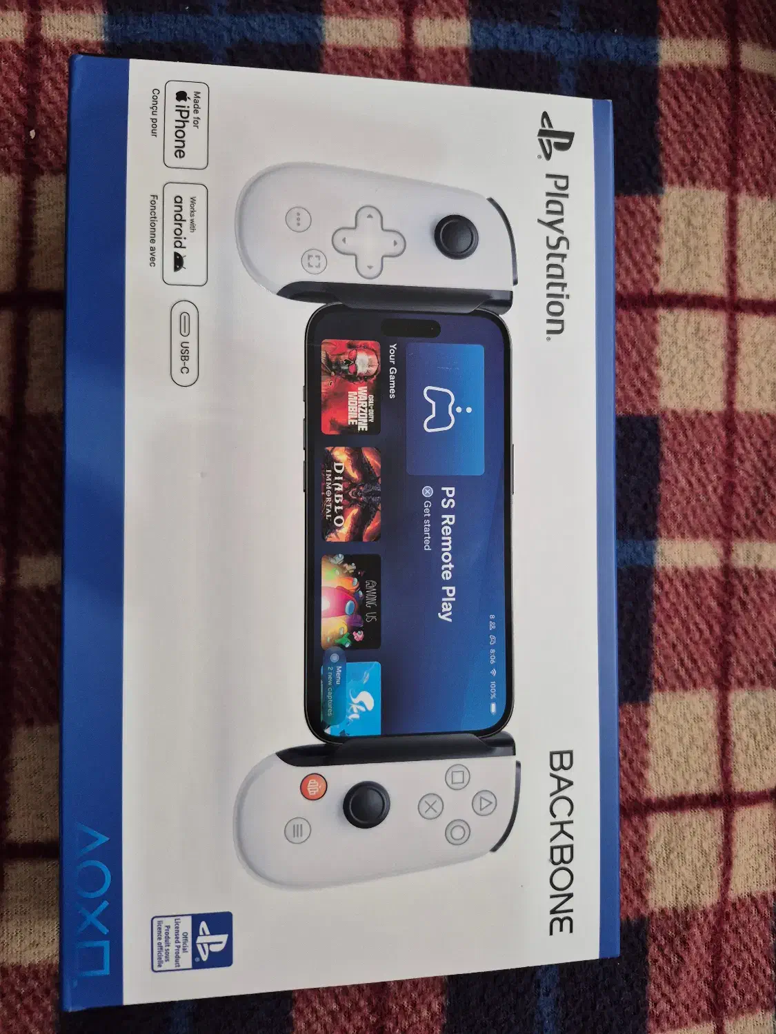 دسته بازی Backbone One Gen 2|لوازم جانبی موبایل و تبلت|کرج, شهرک بنفشه|دیوار