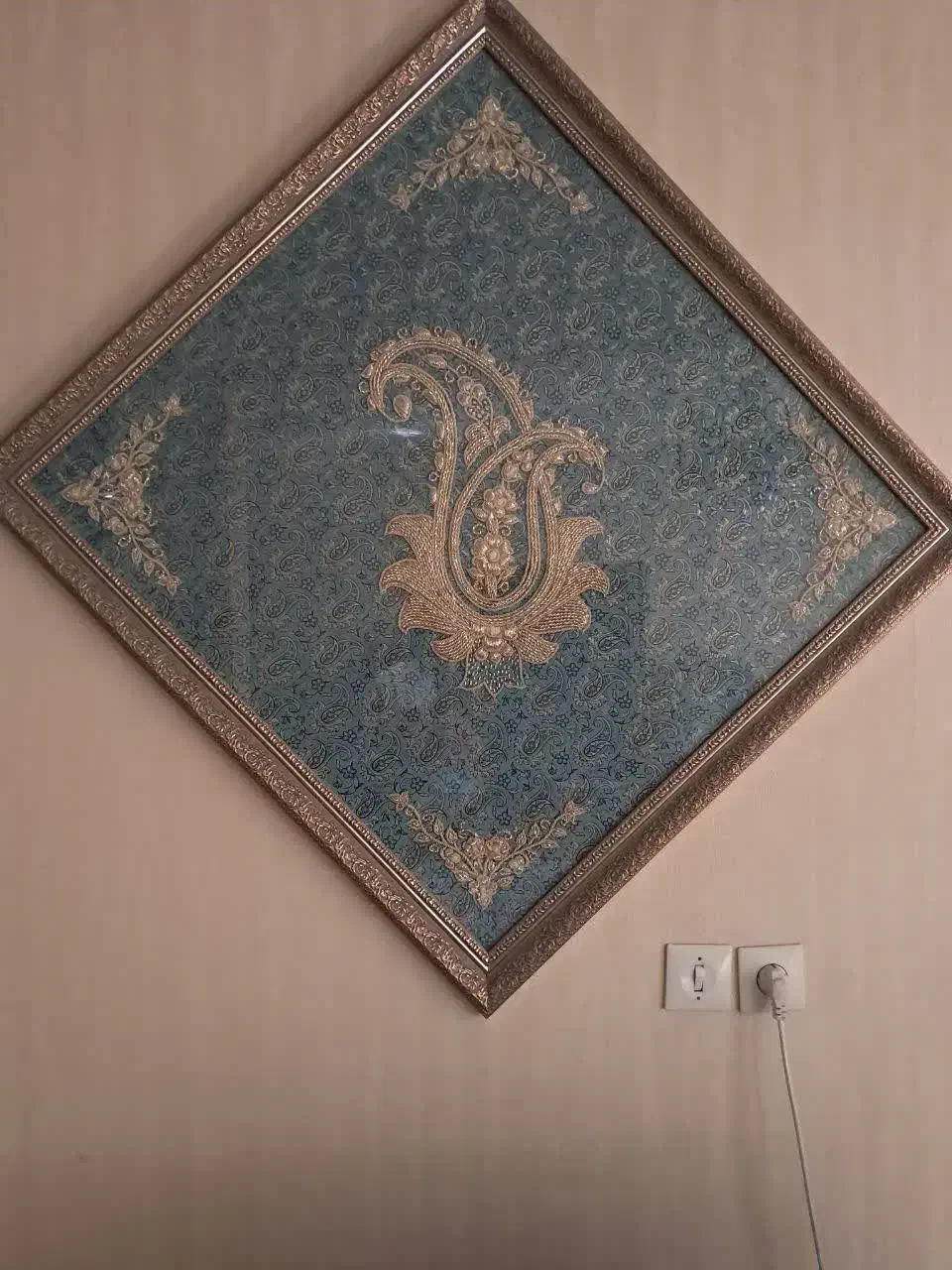 تابلو ترمه|تابلو، نقاشی، عکس|اصفهان, طامه|دیوار