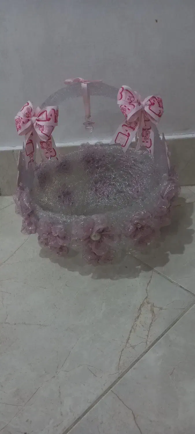 سبد یادبود نوزاد دختر|اسباب و اثاث بچه|سنندج, |دیوار