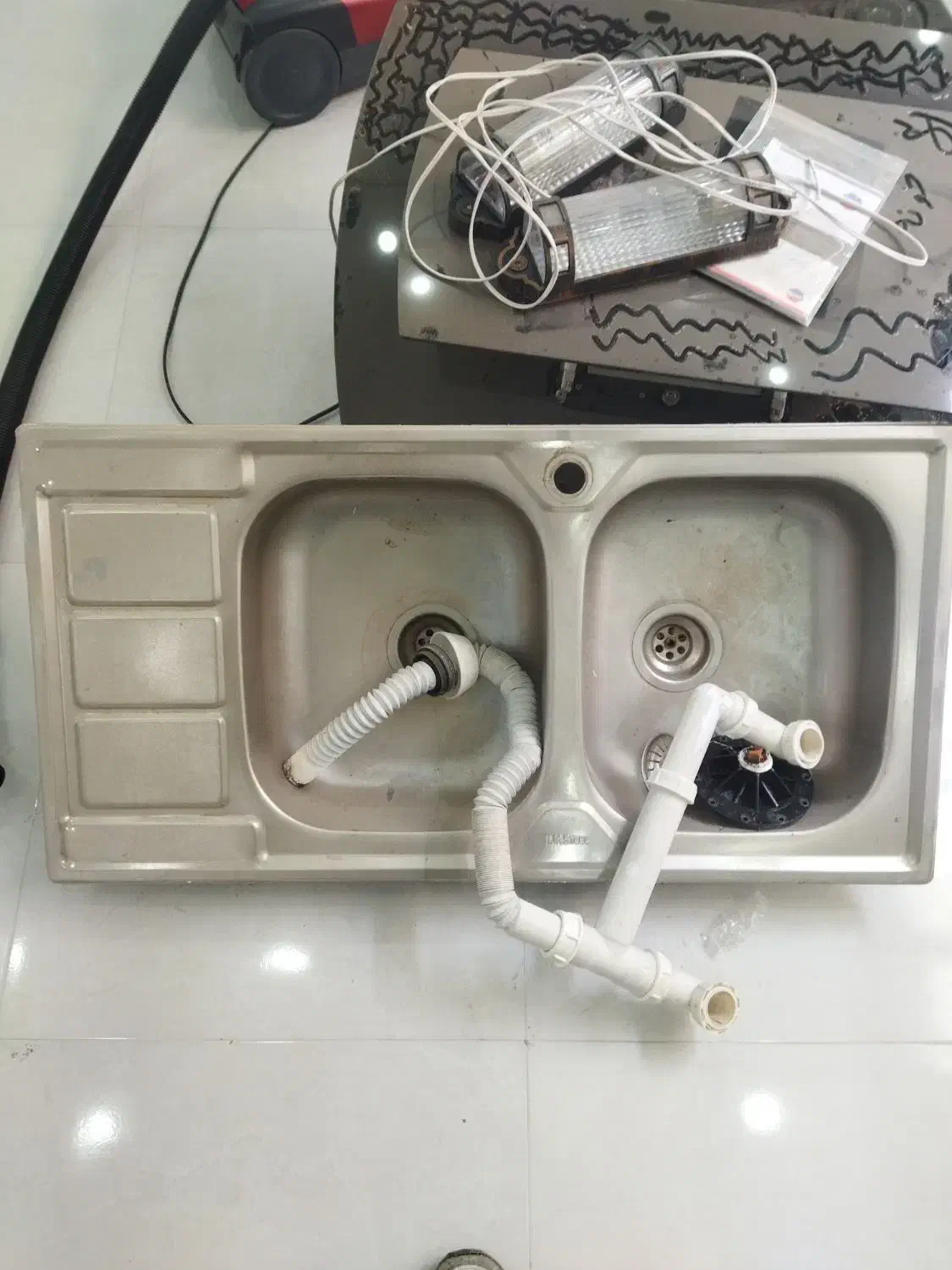 سینک ظرفشویی|مصالح و تجهیزات ساختمان|رشت, شهرک صبا|دیوار