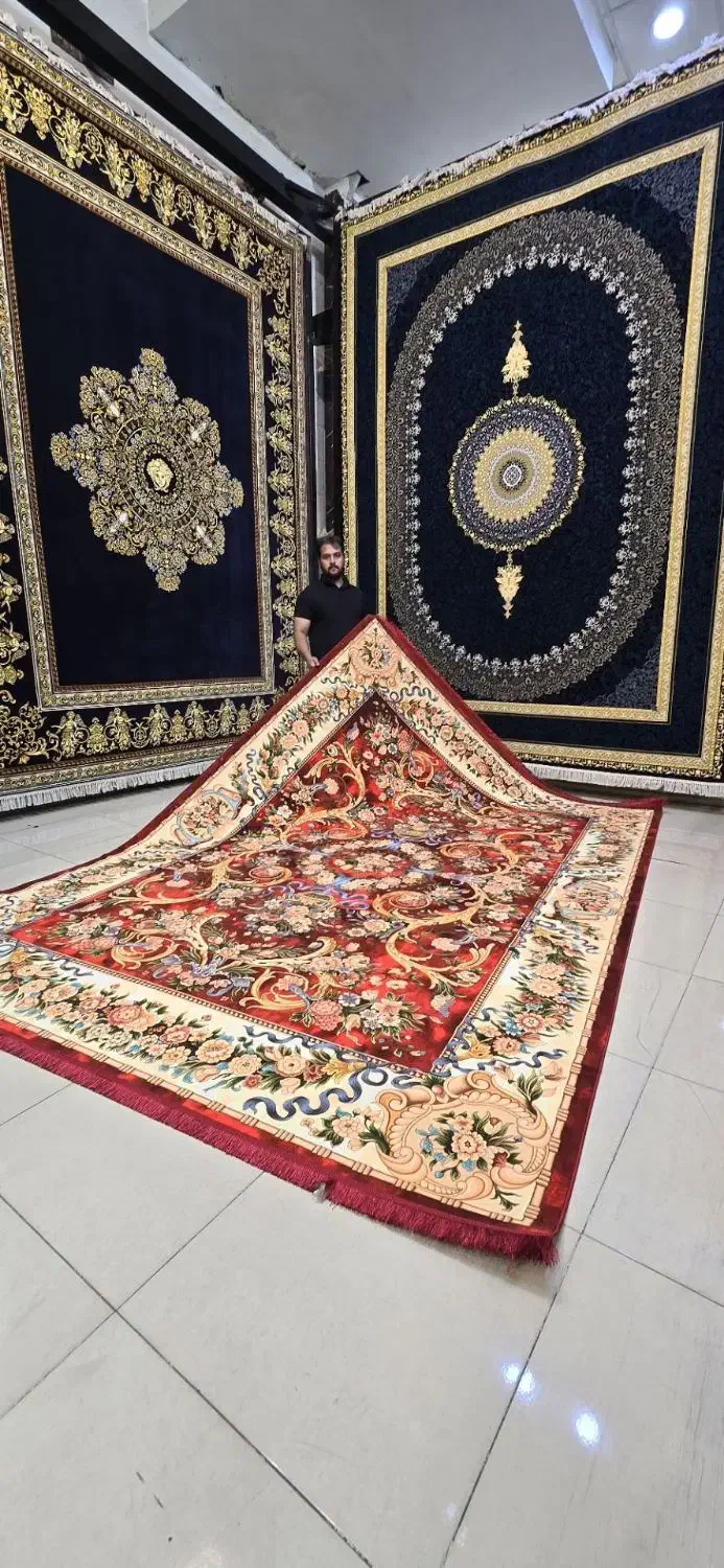 فرش ماشینی 6/9/12متری/تخفیفی/تمام نخ اکرولیک|فرش|اهواز, پادادشهر|دیوار