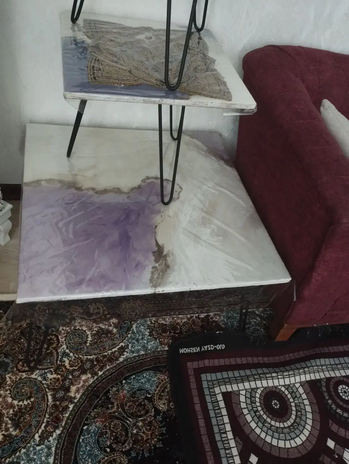 جلو مبلی|مبلمان خانگی و میز عسلی|خوی, |دیوار