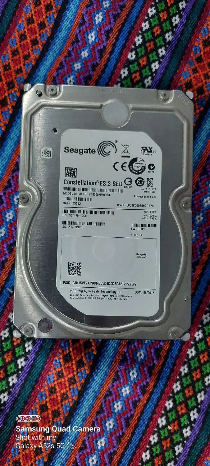 هارد ۴ ترا|قطعات و لوازم جانبی رایانه|شیراز, غدیر جنوبی|دیوار