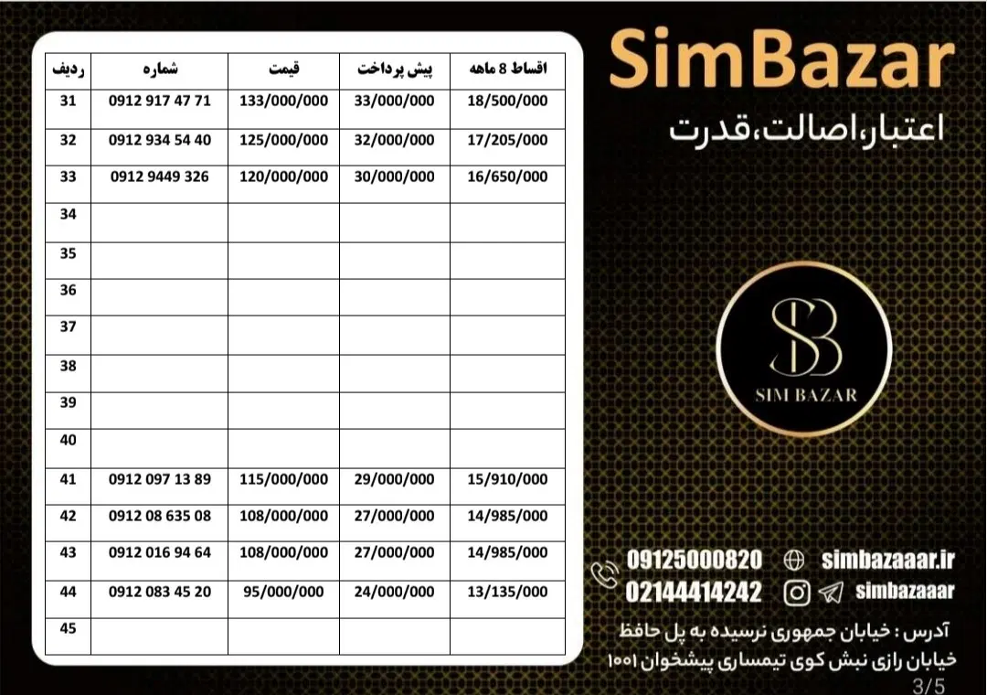 0912.732.32.64|سیم‌کارت|سمنان, |دیوار