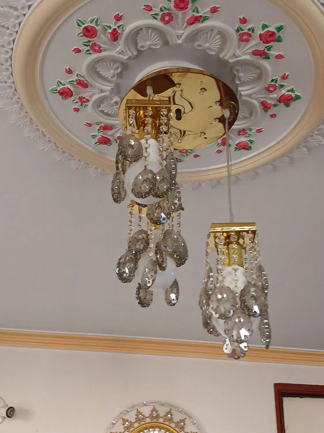 لوستر|لوستر و چراغ آویز|مرند, |دیوار