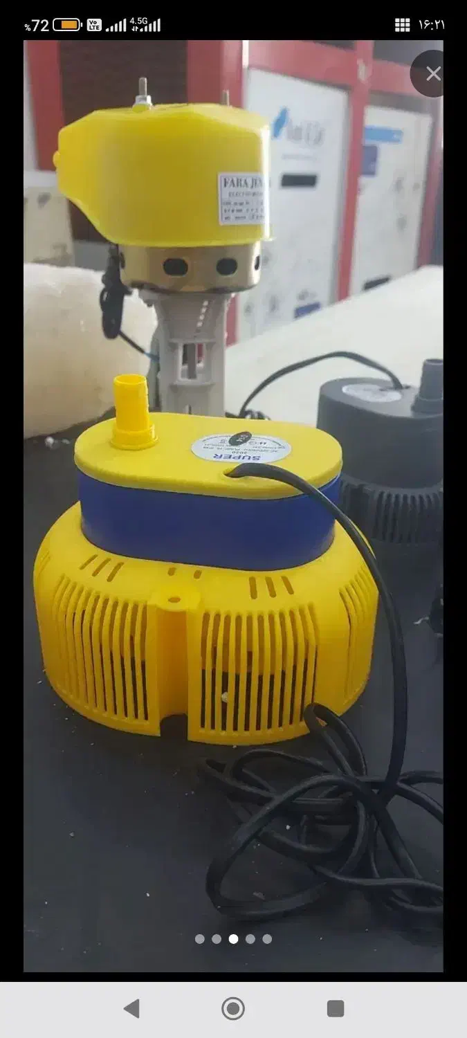 پمپ آب کولری سلولوزی غرق آبی دینام کولر ایستاده|کولر آبی|کرج, مجتمع صنفی صنعتی|دیوار