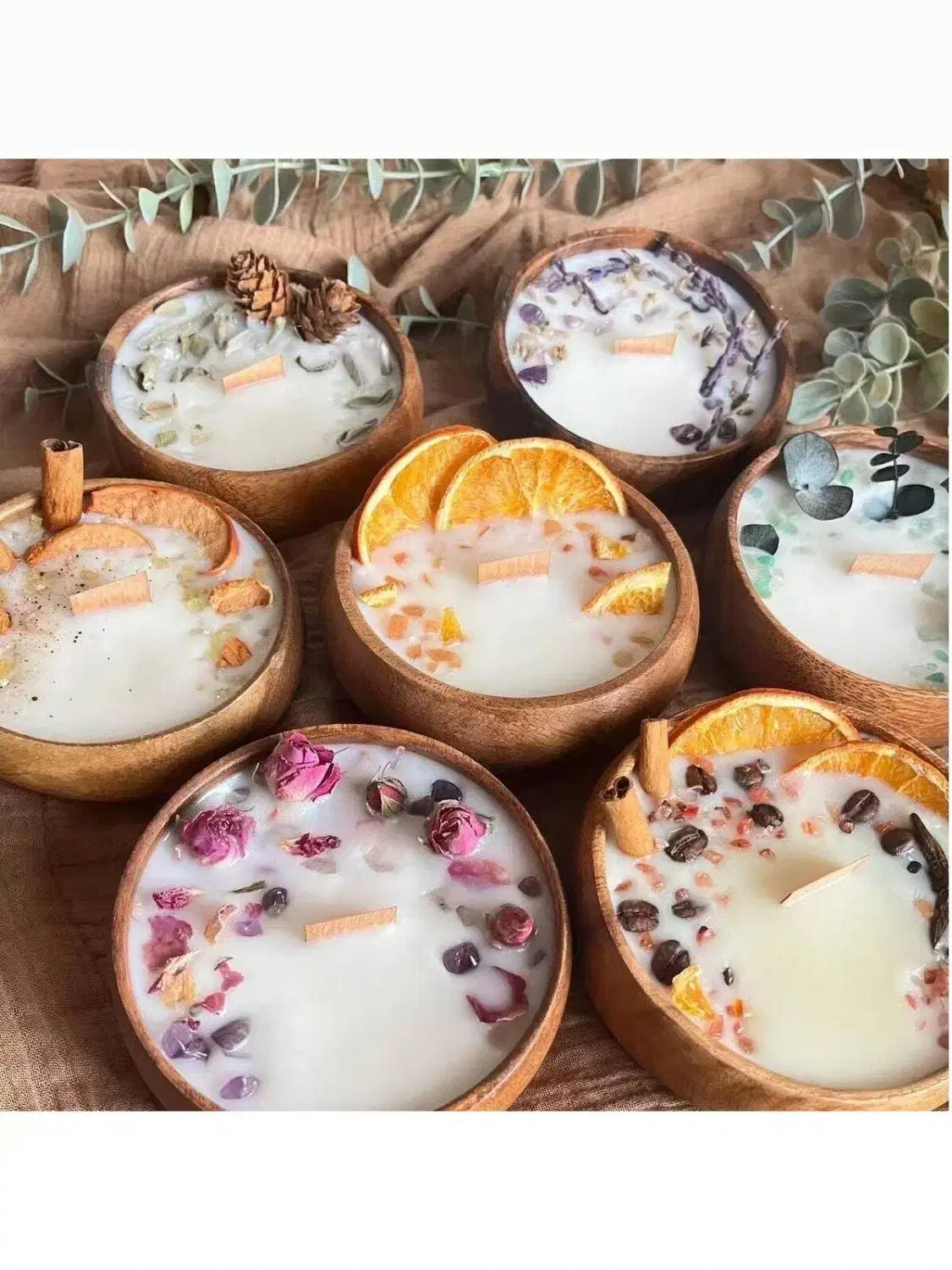 شمع گیاهی|صنایع دستی و سایر لوازم تزئینی|تهران, باغ خزانه|دیوار