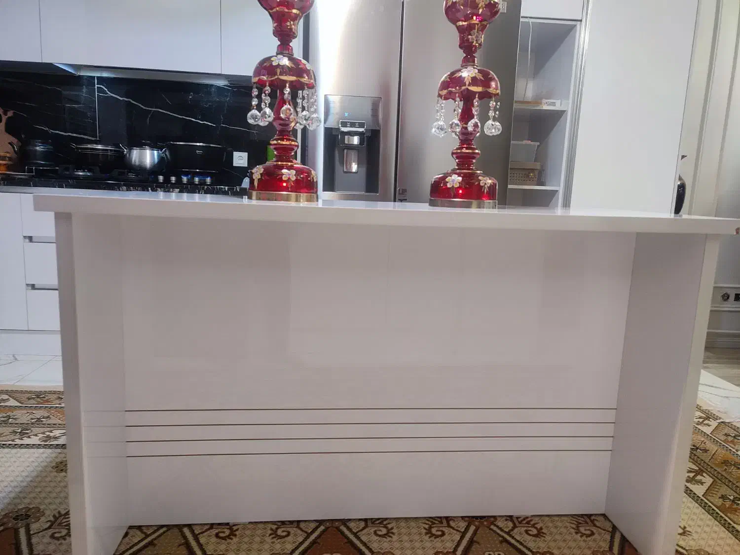 میز جزیره|میز و صندلی غذاخوری|اهر, |دیوار