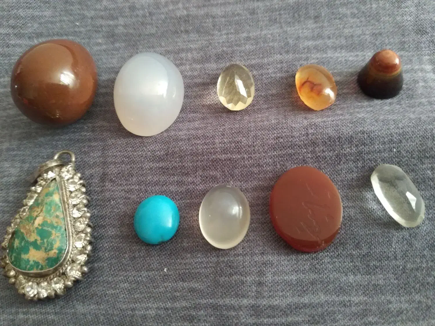 مجموعه جواهرات ونگین قدیمی وجدید|جواهرات|اردبیل, |دیوار