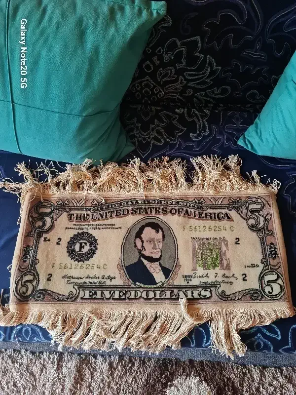 تابلو فرش دست بافت کلکسیونی ۵ دلاری|تابلو فرش|تهران, اکباتان|دیوار