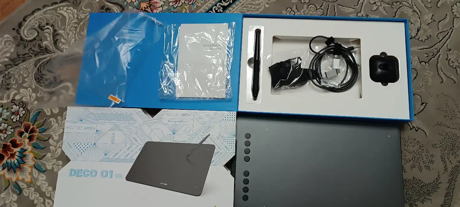 قلم نوری xp pen o1 v3|قطعات و لوازم جانبی رایانه|شهریار, رزکان|دیوار