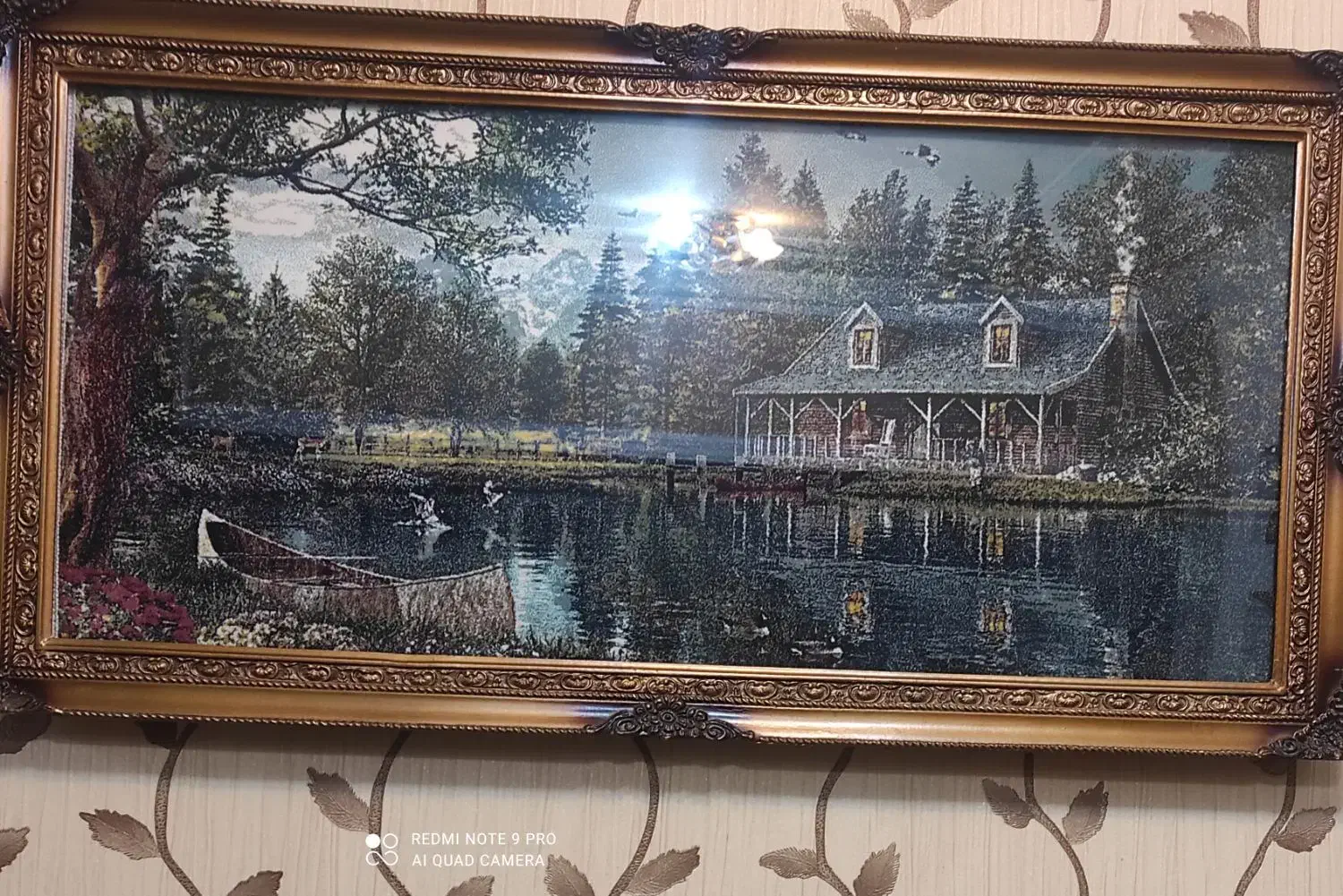 تابلو فرش ماشینی|تابلو فرش|اهواز, گلستان|دیوار