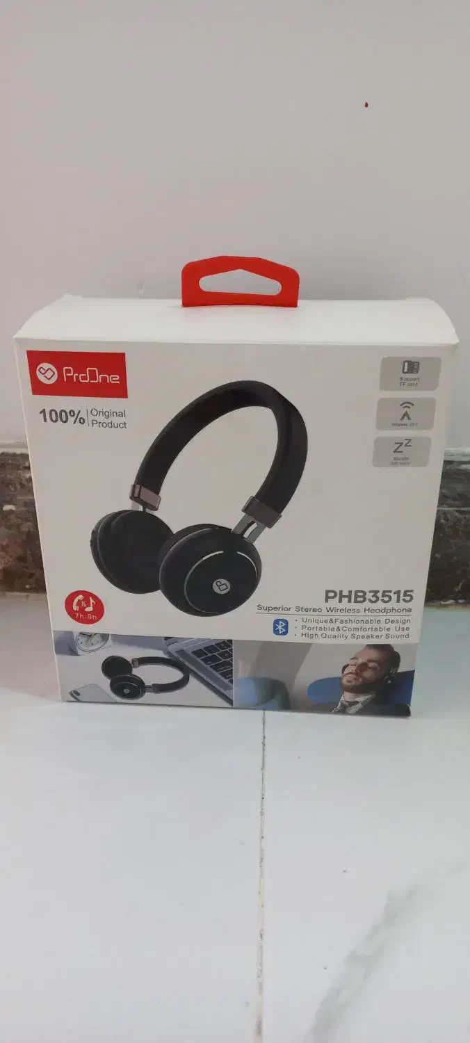 هدفون در حد نو proone (مدل PHB3515)|لوازم جانبی موبایل و تبلت|آبدانان, |دیوار