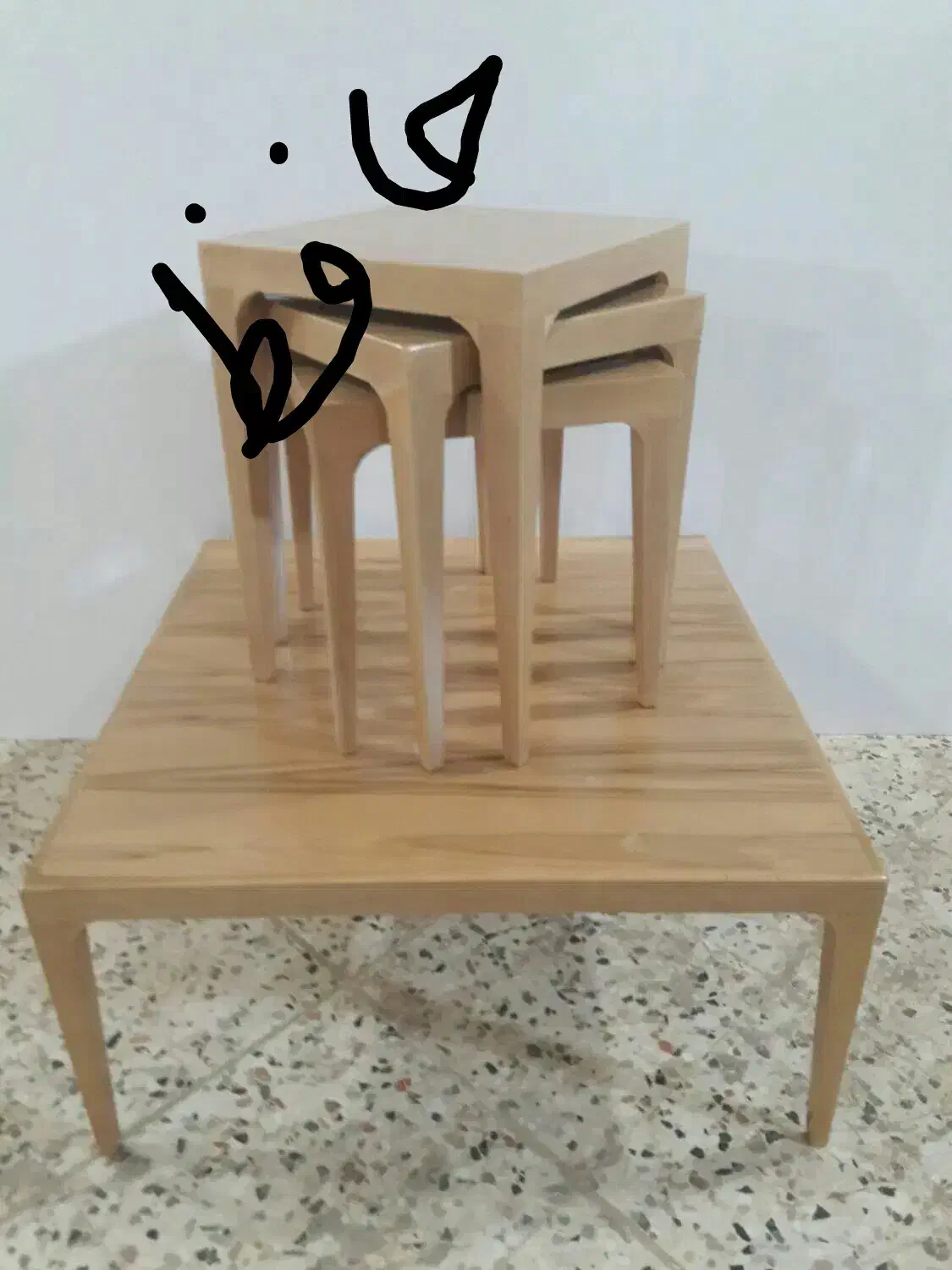 ساخت سفارشی  انواع میز وگل میز  با چوب راش|مبلمان خانگی و میز عسلی|شیراز, سلطان آباد|دیوار