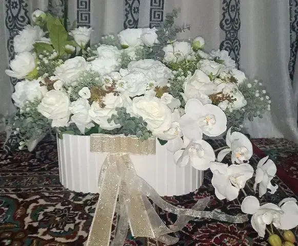 گل تزئینی و کادویی برای حجاج و کربلایی و ...|گل مصنوعی|بیرجند, |دیوار