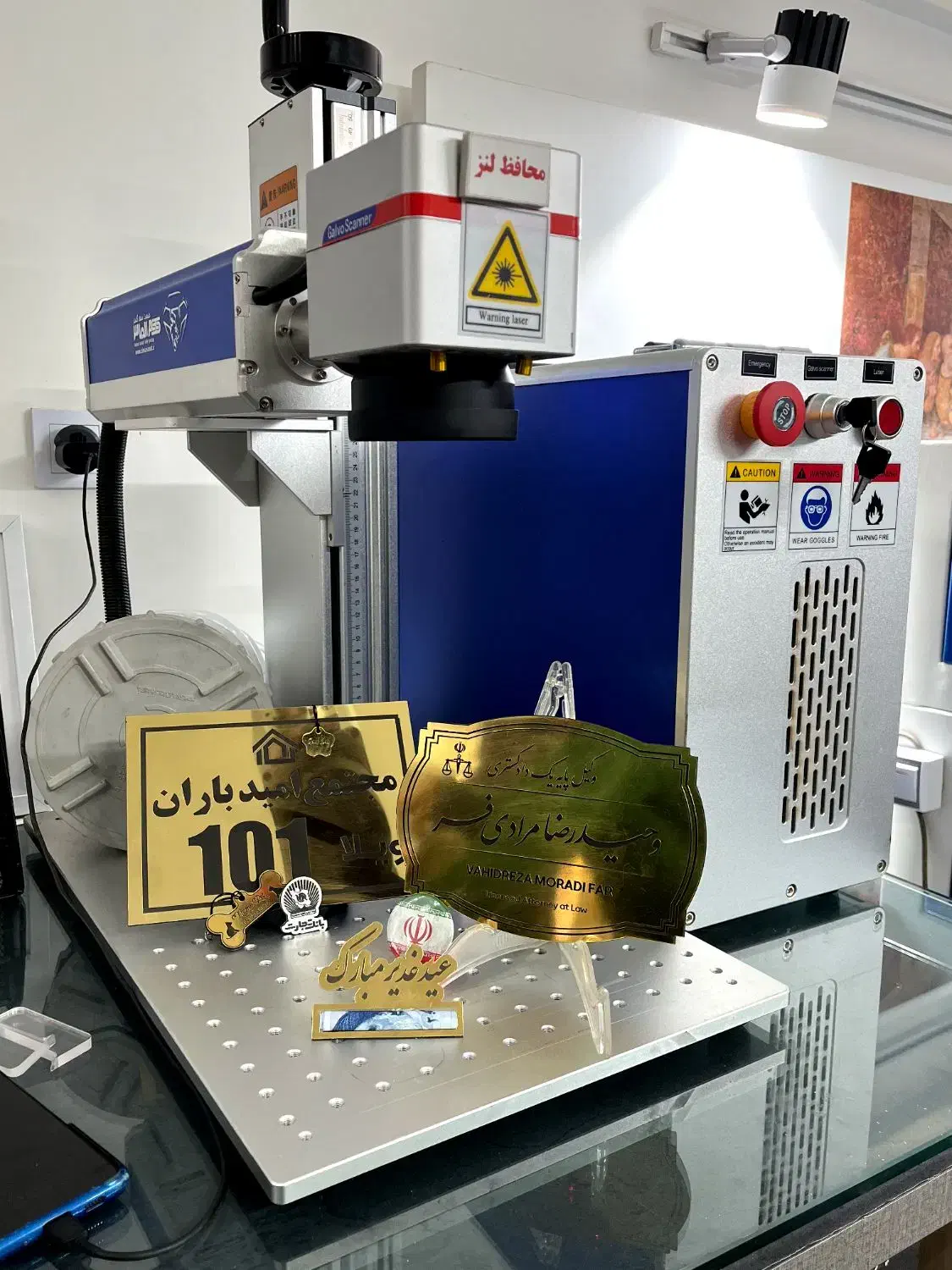 حک/ حکاکی/ حکاکی فلزات/لیزر/فایبر|خدمات پیشه و مهارت|مشهد, گوهرشاد|دیوار