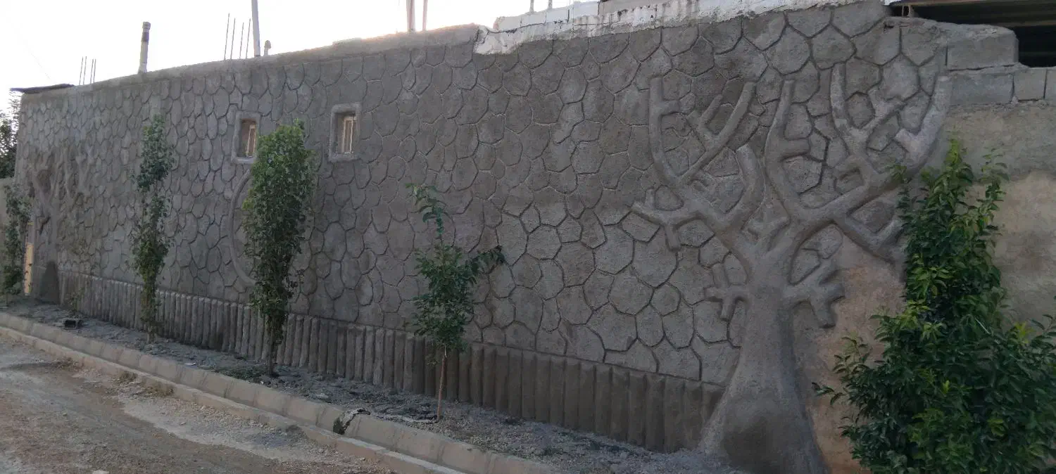 اجرای نما رومی طرح چوب و طرح سنگ|خدمات پیشه و مهارت|دلوار, |دیوار