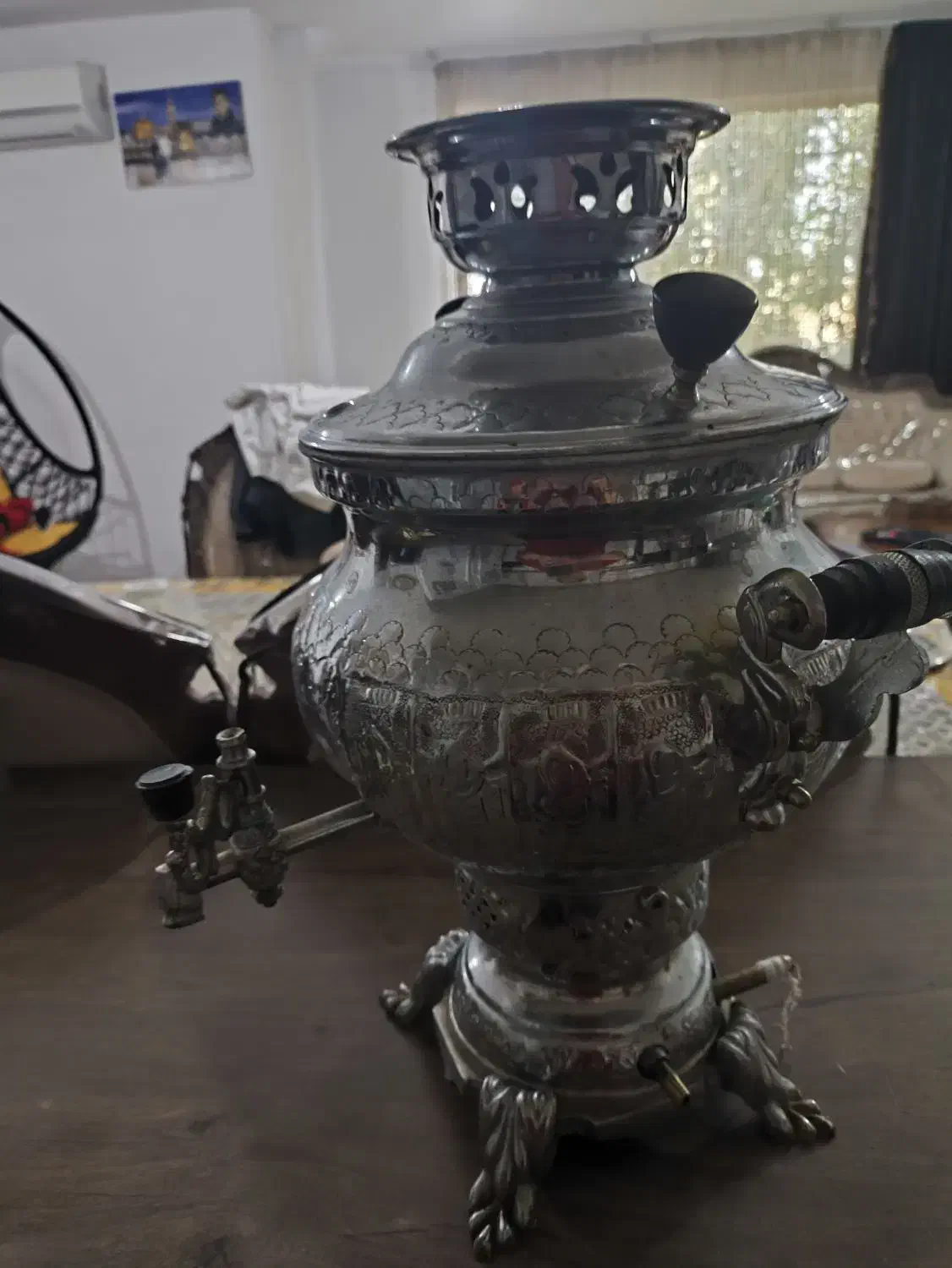 یک عدد سماور سالم هخامنش و جارو برقی سامسونگ سالم|سماور، چای‌ساز، قهوه‌ساز|ازنا, |دیوار