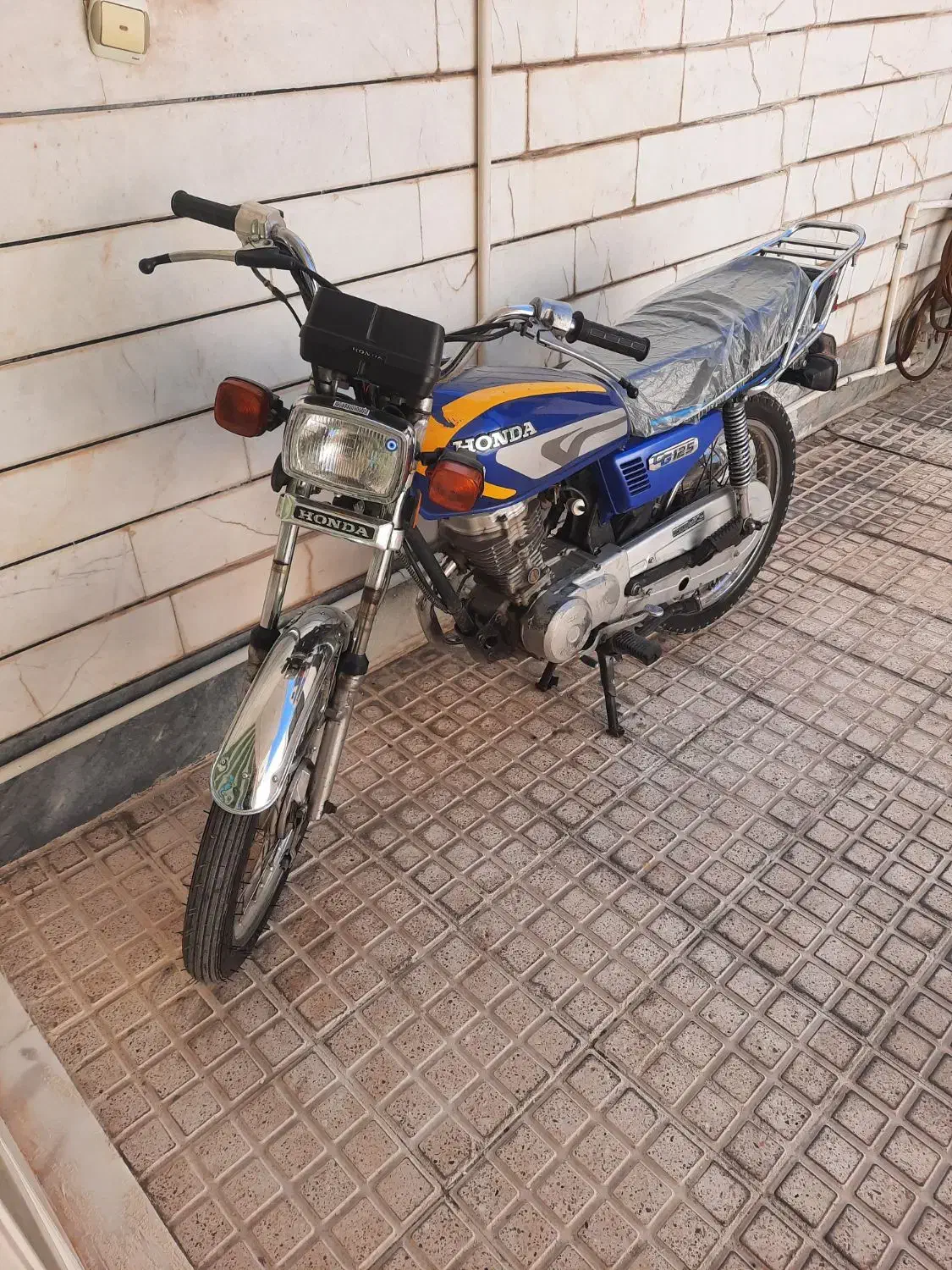 موتور هندا ۱۲۵ مزایده|موتورسیکلت|ورامین, ورامین|دیوار