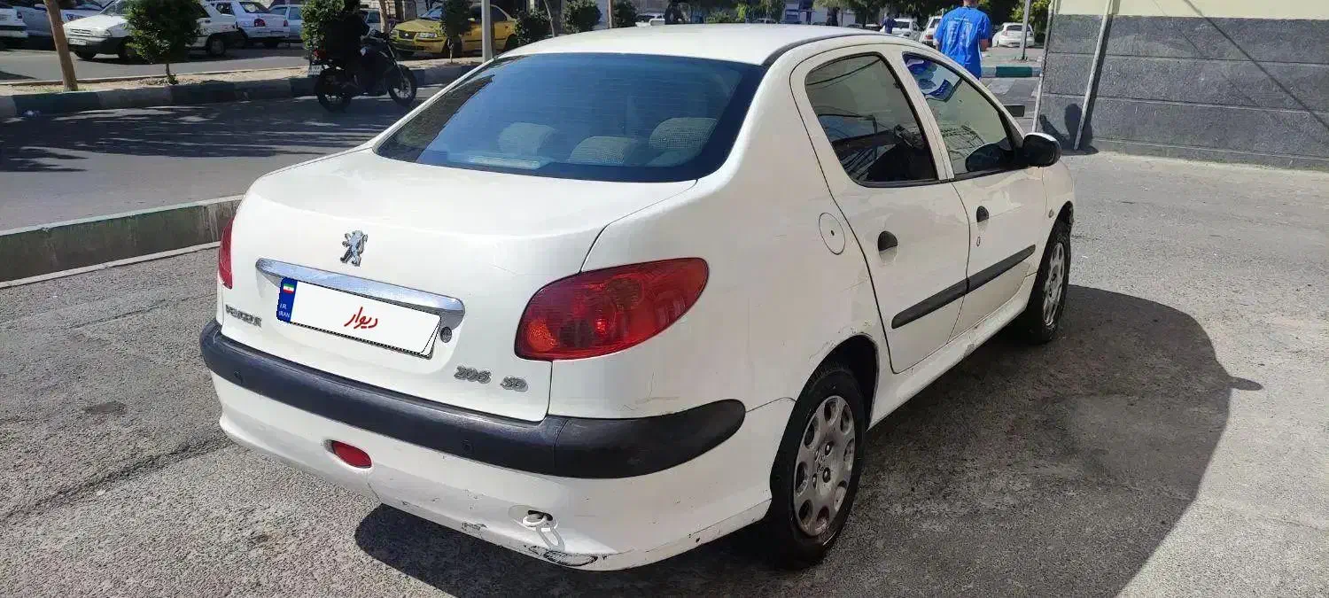 پژو 206 SD V8، مدل ۱۳۹۶|خودرو سواری و وانت|تهران, دهم فروردین|دیوار