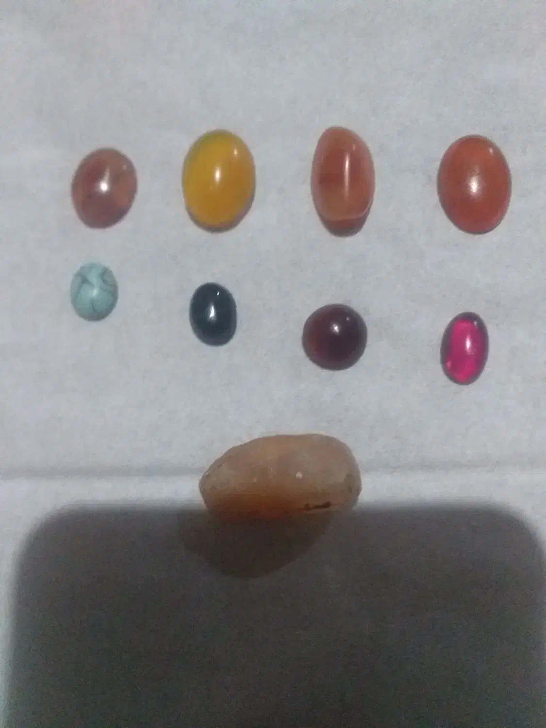 انواع سنگ عتیقه ودوتاانگشتر|کلکسیون اشیاء عتیقه|خاش, |دیوار