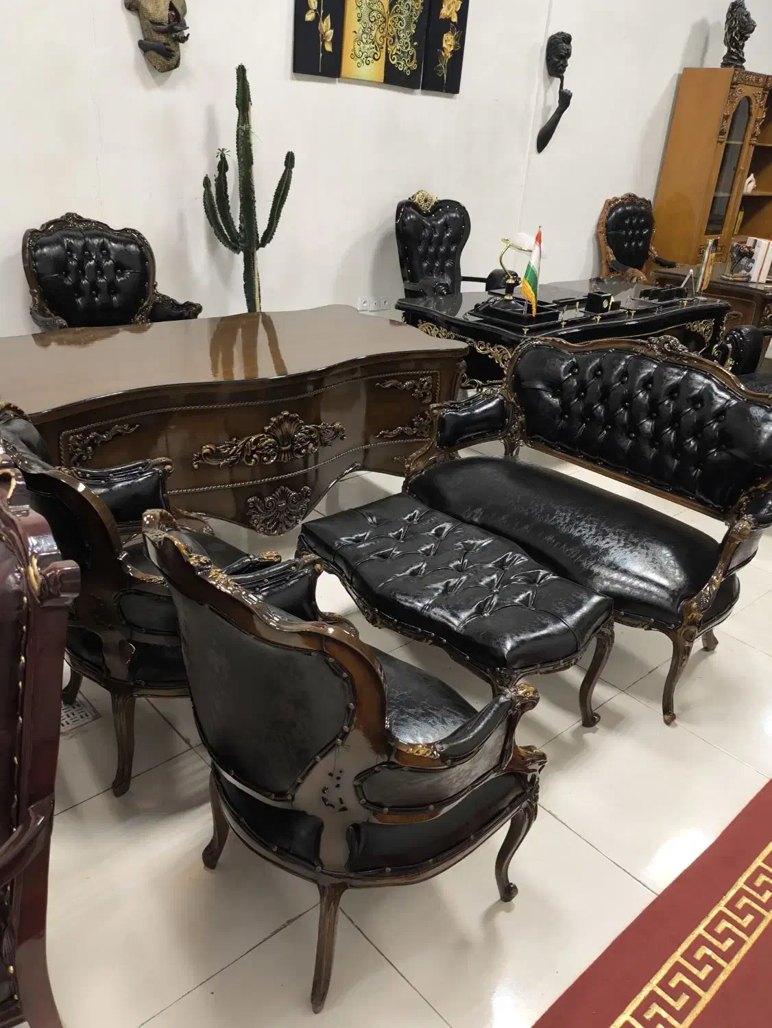 مبلمان اداری میز کلاسیک صندلی مدیریت|مبلمان اداری|چهاردانگه (تهران), |دیوار