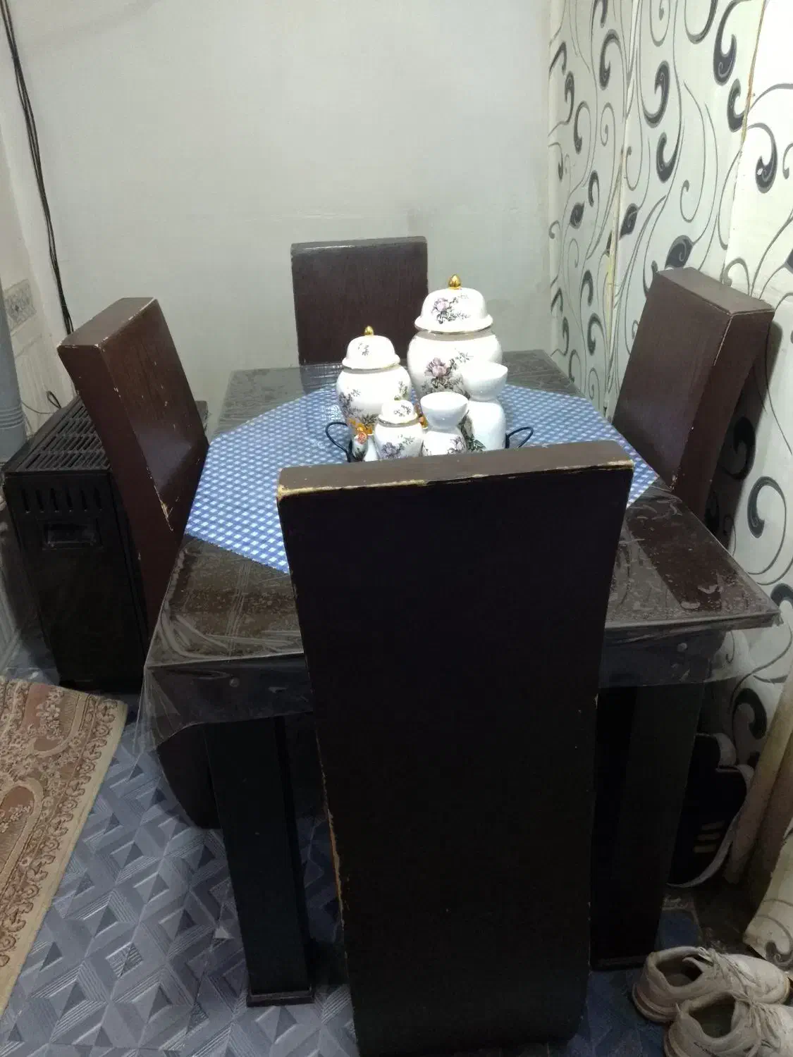 میز ناهار خوری ۴نفره|میز و صندلی غذاخوری|گرگان, |دیوار