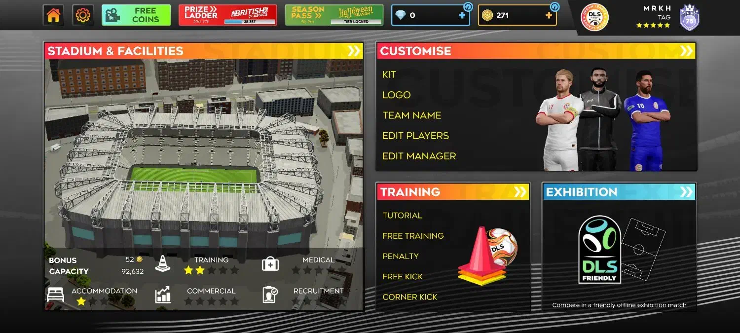 اکانت دریم لیگ ۲۰۲۵|کنسول، بازی ویدئویی و آنلاین|بروجرد, |دیوار