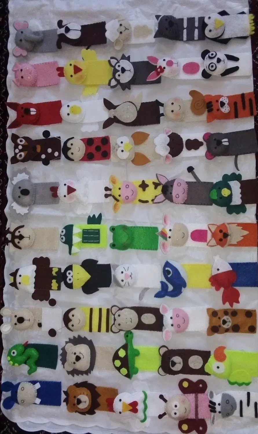 عروسک انگشتی نمدی|اسباببازی|دورود, |دیوار