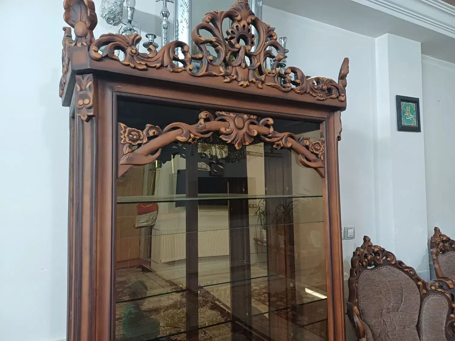 ویترین چوبی|بوفه، ویترین، کنسول|شاهینشهر, گزبرخوار|دیوار