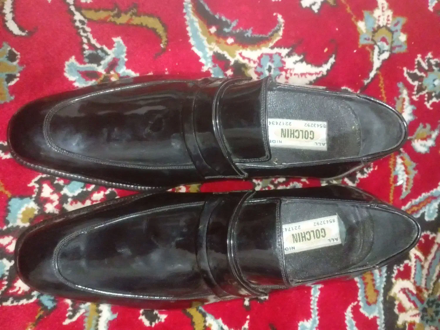 کفش مردانه مجلسی چرم سایز 40|کیف، کفش، کمربند|مشهد, شهید قربانی|دیوار