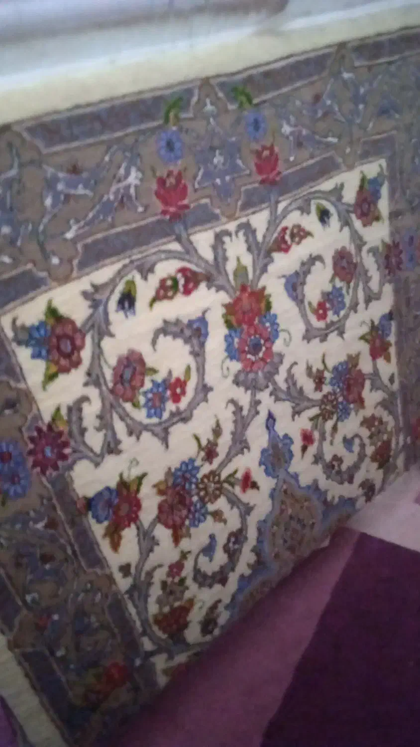 فرش زرع و نیم دو پود نیمه کاره|فرش|ملایر, |دیوار