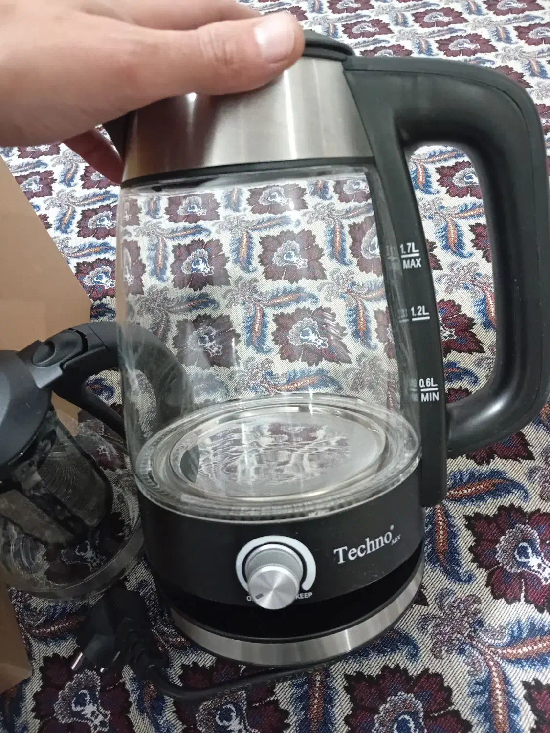 چای ساز مارک تکنو کاملا نو|سماور، چایساز، قهوهساز|قدس, شهرقدس|دیوار