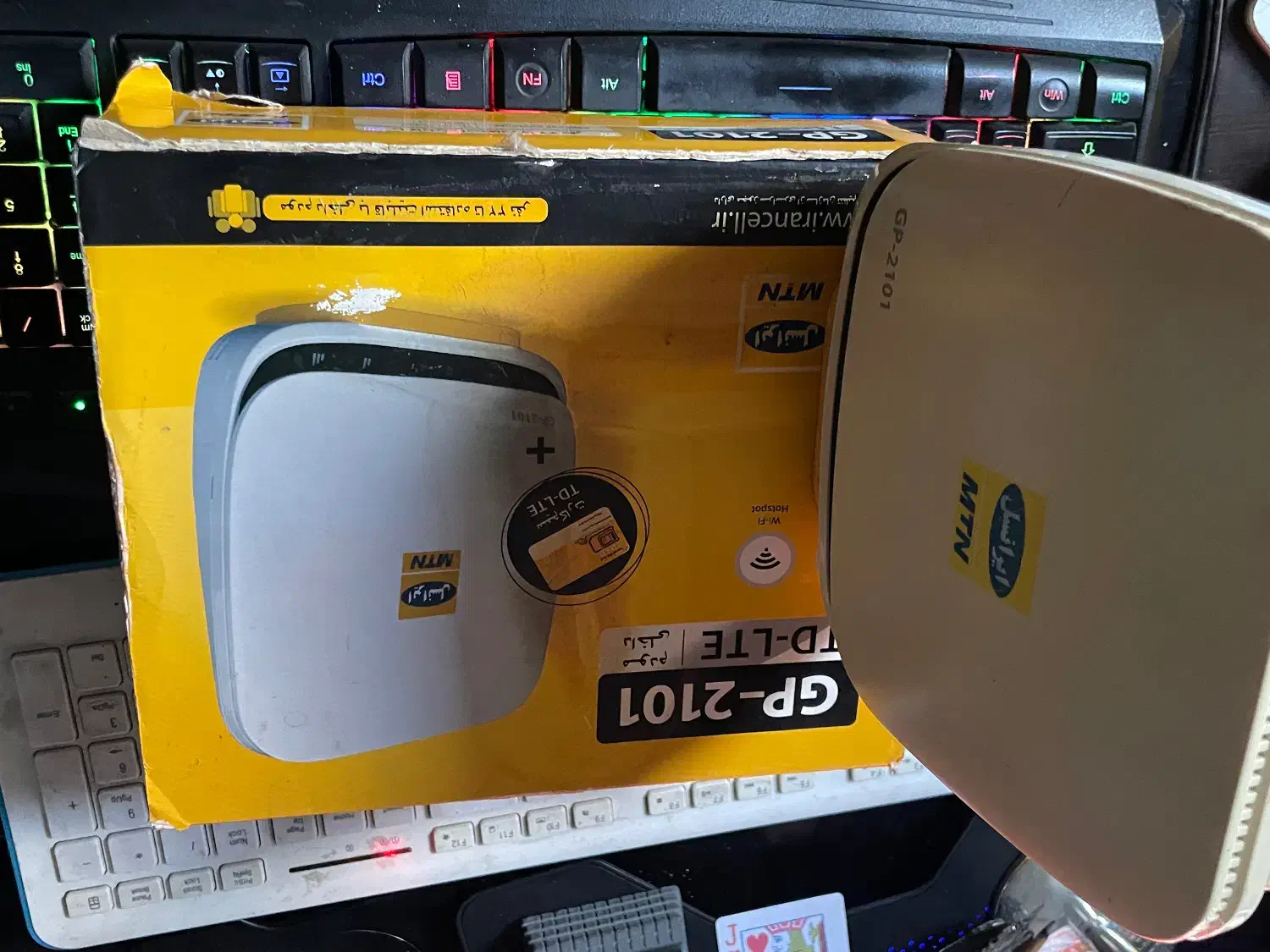 مودم ال تی ای ایرانسل TD-LTE GP-2101|مودم و تجهیزات شبکه|ساری, |دیوار