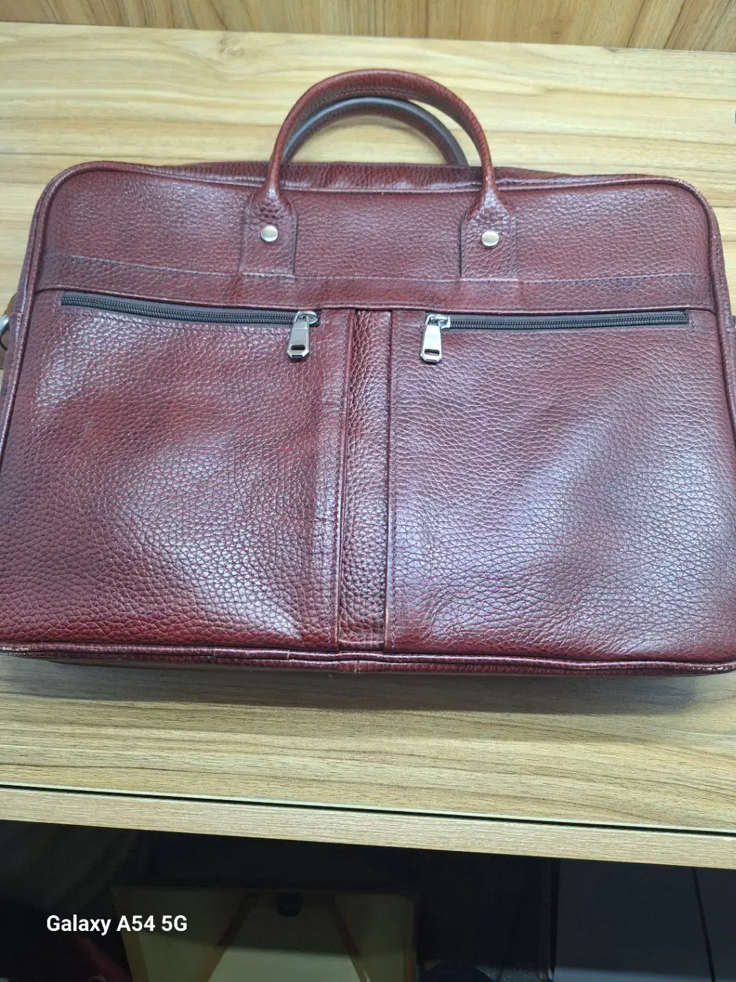 کیف چرم اصل رنگ قرمز|کیف، کفش، کمربند|قم, بنیاد|دیوار