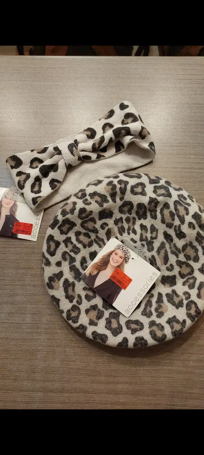 کلاه و هدبند آلمانی مدل پلنگی|لباس|تهران, ستارخان|دیوار