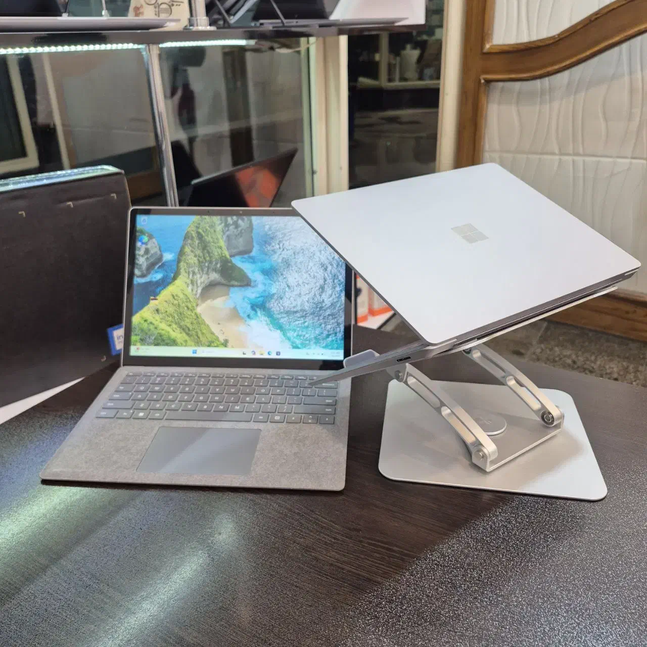 سرفیس لپتاپ ۴ رنگ سیلور۱۳ اینچ Surface Laptop 4 13|رایانه همراه|تهران, فلسطین (میدان انقلاب)|دیوار