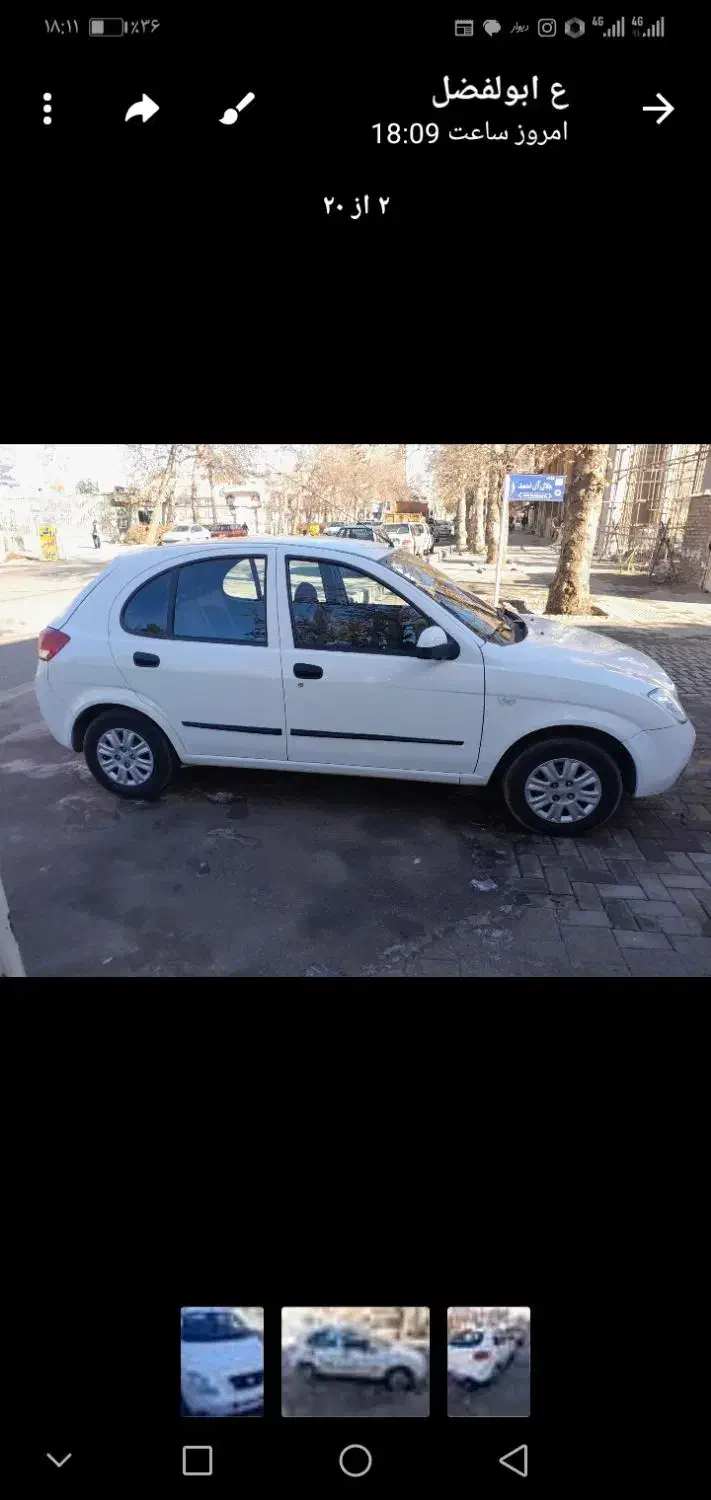 تیبا2فروش فوری|خودرو سواری و وانت|نیشابور, خط کاشمر|دیوار