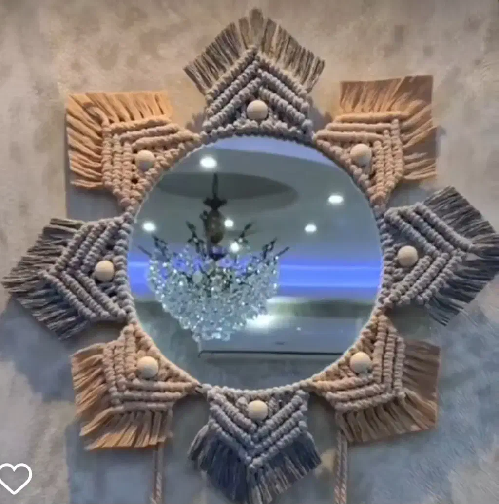 مکرومه بافی مدرن|صنایع دستی و سایر لوازم تزئینی|برازجان, |دیوار