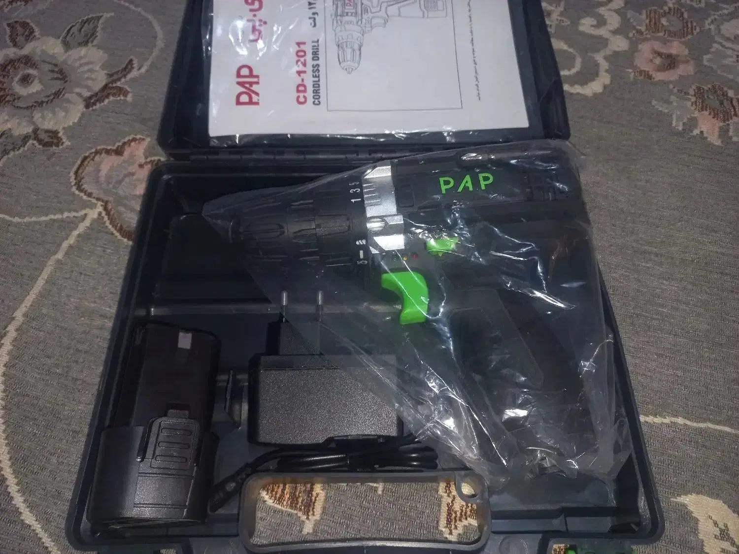 دریل شارژی نو کیف دار|ابزارآلات|یاسوج, |دیوار