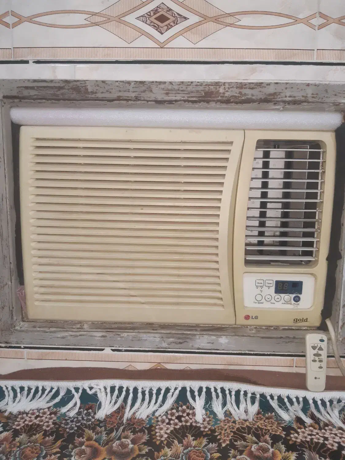 فروش کولر گازی پنجره ای ال جی|کولر گازی و فن‌کوئل|آزادشهر, |دیوار