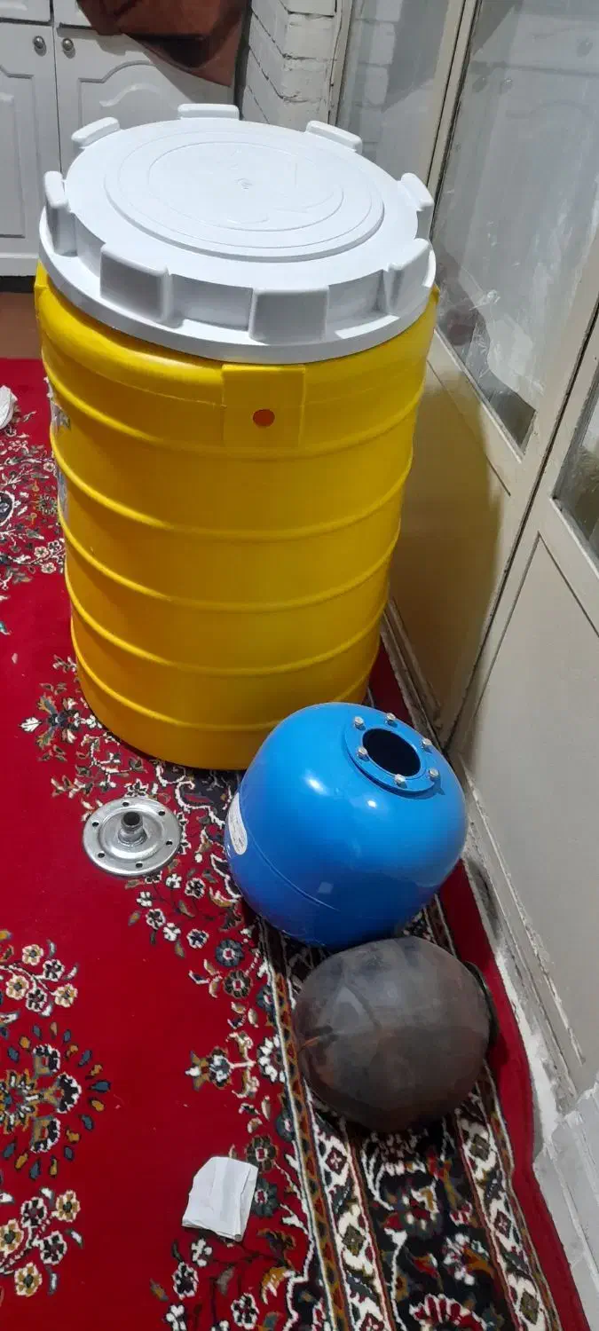 منبع انبصات ۱۵۰ لیتری و مخزن تحت فشار ۲۴ لیتری|آبگرمکن، پکیج، شوفاژ|ری, دولتآباد|دیوار