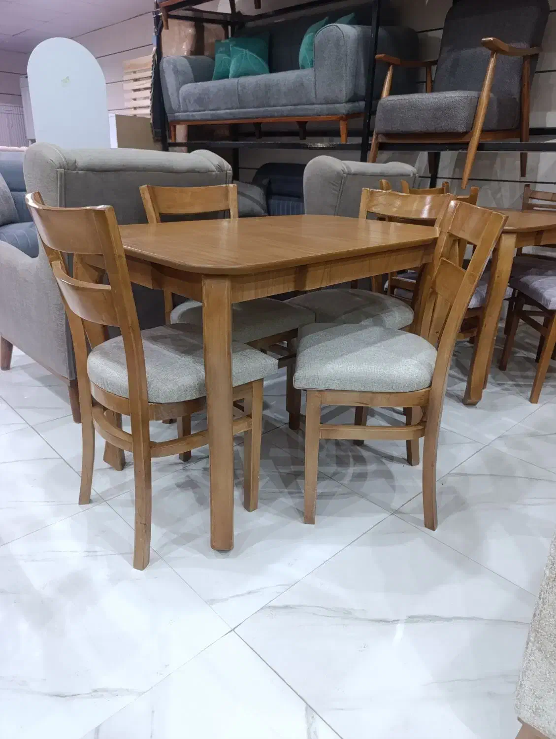 میز نهار خوری 4نفره|میز و صندلی غذاخوری|شیروان (خراسان), |دیوار