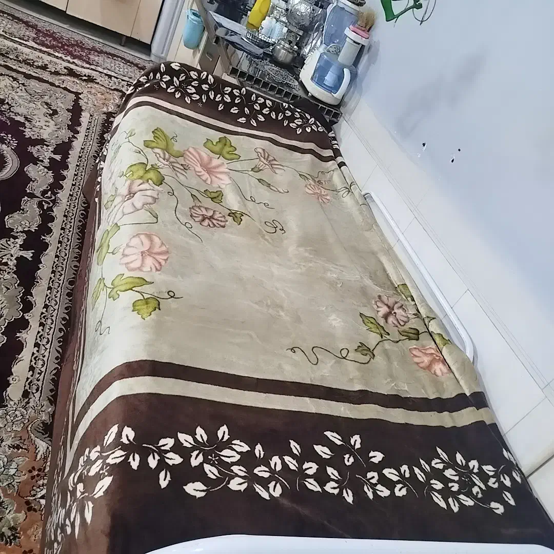 پتو دونفره 2عدد یا پتو روتختی ضخیم تراکم بالا|رختخواب، بالش، پتو|مشهد, شهرک مهر آباد|دیوار