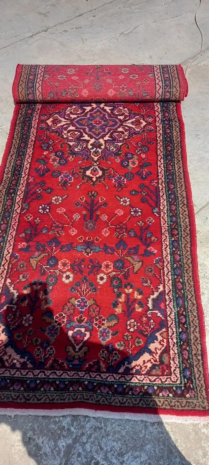 قالی دست باف قدیمی|فرش|فردوسیه, |دیوار