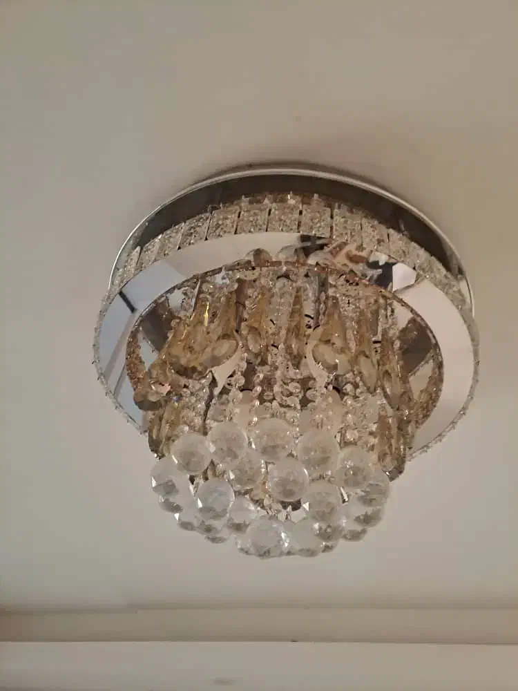 لوستر مدرن ریموتدار ، تغییر رنگ|لوستر و چراغ آویز|شیراز, شهرک مفتح|دیوار