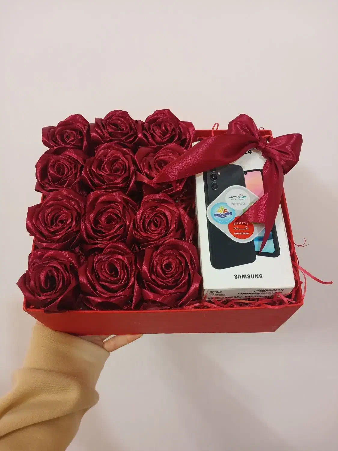 باکس گل روبانی|گل مصنوعی|بروجرد, |دیوار