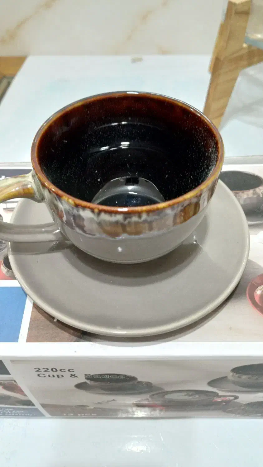 فنجان نعلبکی کافی‌شاپ|ظروف سرو و پذیرایی|کوچصفهان, |دیوار